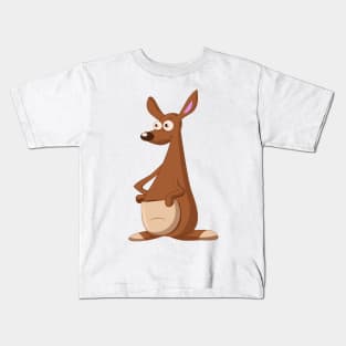 Cartoon Kangaroo Kids T-Shirt